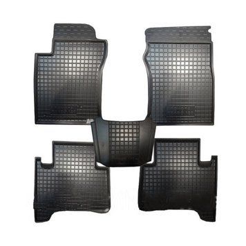 Резиновые коврики модельные в салон автомобиля Toyota Land Cruiser Prado 120 2002-2009 Автогум (Avto-Gumm) 11352 фото