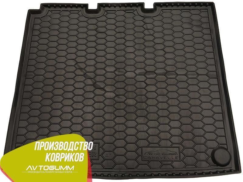 Килимок у багажник Volkswagen T5 2010- (подовжена база з пічкою) Caravelle Автогум (Avto-Gumm) 11838 фото