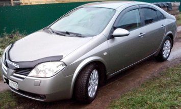 Дефлектори вікон Nissan Primera Sd (P12) 2002 VL Tuning 4234ew459 фото
