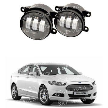Комплект протитуманок для Ford Mondeo, Світлодіодні 2х режимні протитуманні фари Ford Mondeo 1843069074 фото