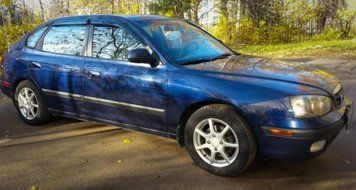 Дефлектори вікон Hyundai Elantra III Hb 5d 2000-2006 VL Tuning 4234ew255 фото