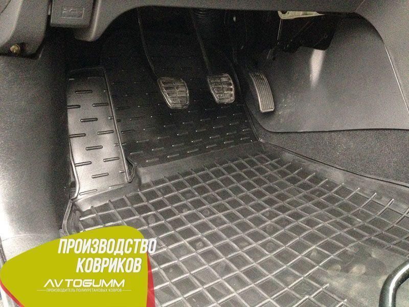 Модельные коврики резиновые в салон с бортиками для Chery Tiggo 2005- Автогум (Avto-Gumm) качественные 10930 фото