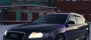 Дефлектори вікон VL Tuning Audi A6 Avant (4F/С6) 2005-2011, Козирки на вікна авто, комплект вітровиків на двері 4234ew43 фото