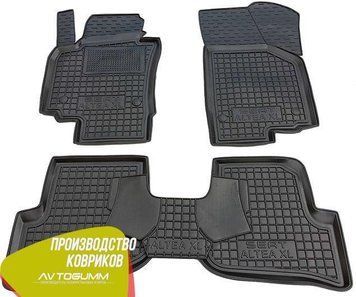 Килимки захисні в салон Seat Altea/Altea XL 2004- Автогум (Avto-Gumm) / Автокилимки гумові в авто Сеат 11295 фото