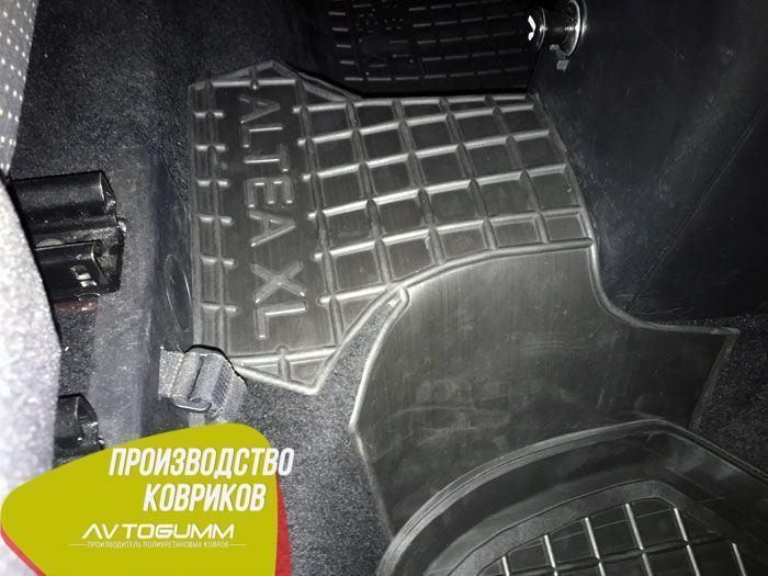 Килимки захисні в салон Seat Altea/Altea XL 2004- Автогум (Avto-Gumm) / Автокилимки гумові в авто Сеат 11295 фото