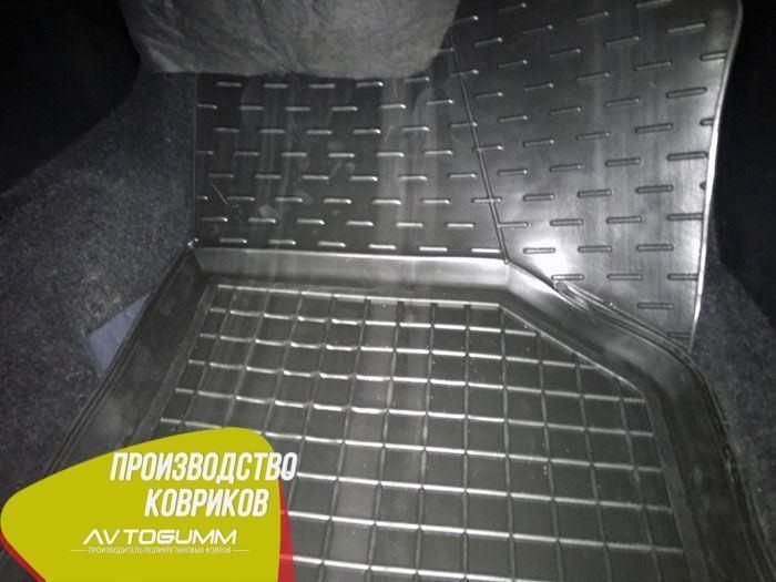 Килимки захисні в салон Seat Altea/Altea XL 2004- Автогум (Avto-Gumm) / Автокилимки гумові в авто Сеат 11295 фото