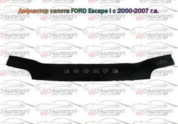 Мухобійка Ford Escape I (2000-2007) (VT-52) Дефлектор капота накладка FR02 фото