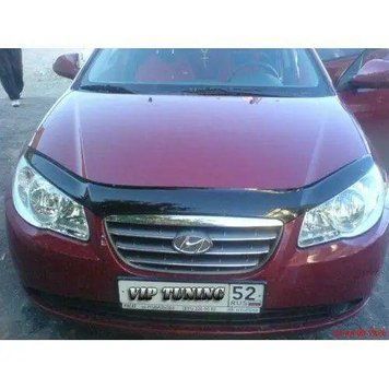 Мухобійка Hyundai Elantra (2007-2010) (VT-52) Дефлектор капота накладка HYD16 фото