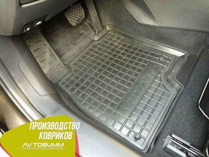 АвтоКоврики резиновые с бортиками в салон авто Mazda 6 2013- Автогум (Avto-Gumm), коврики модельные 11148 фото
