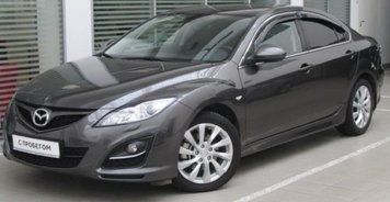 Дефлектори вікон Mazda 6 II Sd 2007-2012 VL Tuning 4234ew373 фото