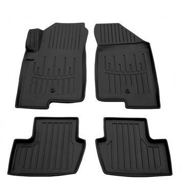 Килимки на Jeep Patriot (2007-2016) комплект 3D килимків з 4 штук (одна кліпса на водійському) 2738925242 фото