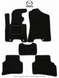 Ворсовые коврики в салон Mazda CX-5 2012- USA (V), чёрные KSF-TEX KSF-TEX-1144912 фото 1
