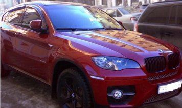 Дефлекторы окон BMW X6 (E71/E72) 2008-2012; 2012-2014 VL Tuning 123216 фото