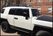 Дефлекторы окон Toyota FJ Cruiser 5d 2006- VL-STAR TY830 фото