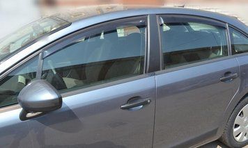 Дефлекторы окон Citroen C4 I Hb 5d 2004-2010 VL Tuning 123217 фото
