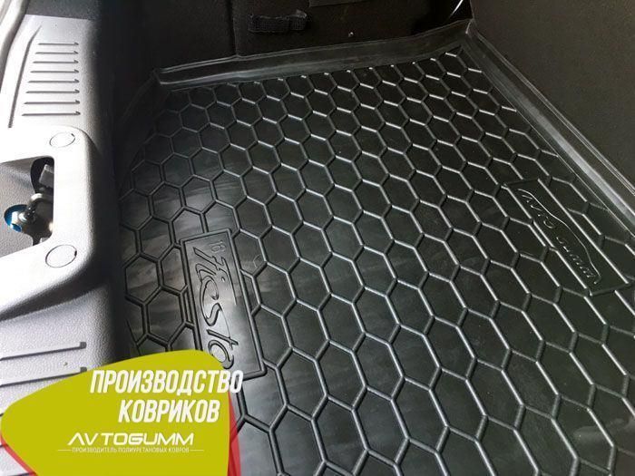 Килимок у багажник Ford Fiesta 2015- Автогум (Avto-Gumm) 11489 фото