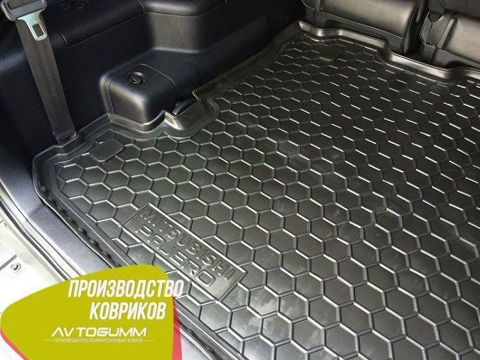 Килимок у багажник Mitsubishi Pajero Wagon 3/4 99-/07- Автогум (Avto-Gumm) 11640 фото