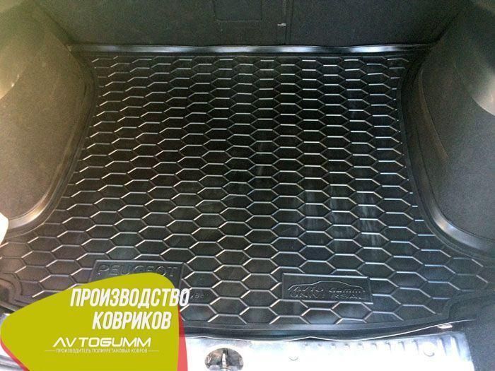 Коврик в багажник Peugeot 308 2008- Universal (5 мест) Автогум (Avto-Gumm) 11690 фото