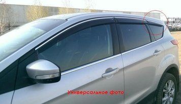 Дефлектори вікон Honda Jazz/Fit 2013-2019 VL-STAR HD650 фото