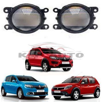 Противотуманные светодиодные фары Renault Sandero Xtreme vision 125424 фото