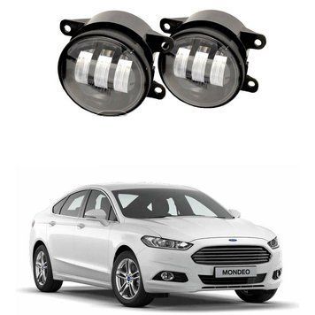 Светодиодные фары, противотуманки для автомобиля Ford Mondeo, круглые туманки для машины Форд Мондео 1267354310 фото