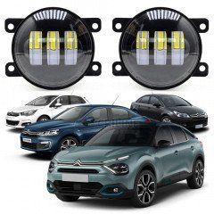 Противотуманные фары Citroen C4 3 светодиодные 2 режима 1267339578 фото