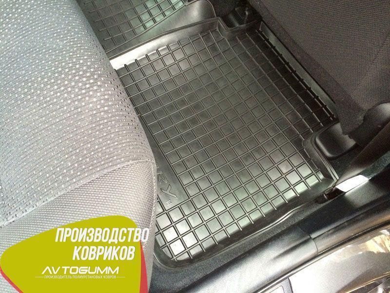 Коврики резиновые модельные в салон автомобиля Toyota Camry 50 2011- Автогум (Avto-Gumm) резиновые с бортиками 11345 фото