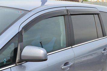 Дефлектор вікон авто Opel Zafira B 2006 VL Tuning, Козирки для бокового скла, Вітровики на двері 4234ew510 фото