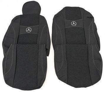 Чохли на сидіння Mercedes-Benz Atego 2005- 1+1 Nika NIKA-2534627035 фото