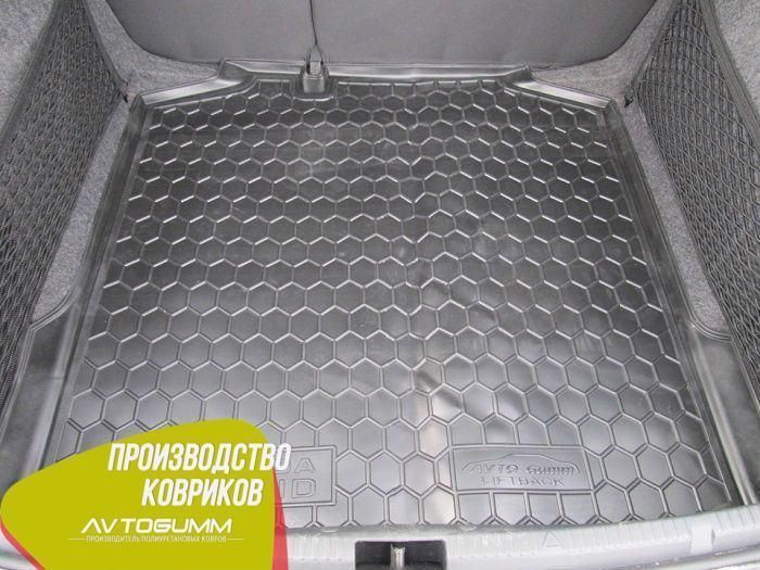 Килимок у багажник Skoda Rapid 2013- Liftback Автогум (Avto-Gumm) 11751 фото