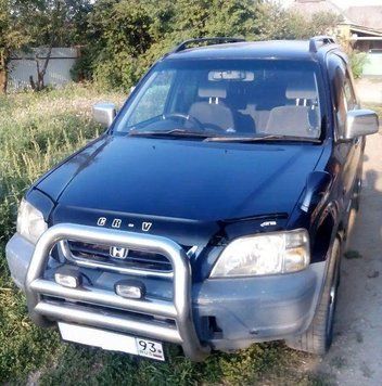 Мухобійка Honda CR-V (1995-2002) (VT-52) Дефлектор капота накладка HD07 фото