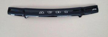 Автомобільний дефлектор капота на Audi 80 (B4) (1991-1995) (VT-52), Мухобійка на капот Ауді AD04 фото