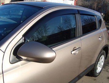 Дефлектори вікон Nissan Qashqai I 2006-2014 VL-STAR NS668 фото