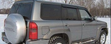 Дефлектори вікон Nissan Patrol (Y61) 1998 VL Tuning 4234ew456 фото