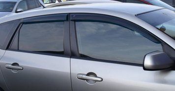 Дефлекторы окон Mazda 3 I Hb 2003-2008 VL Tuning 123230 фото