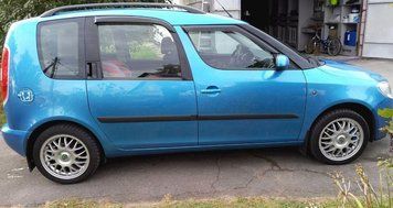 Дефлектори вікон Skoda Roomster 2006 VL Tuning SD695 фото
