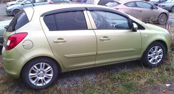 Дефлекторы окон Opel Corsa D 5d 2006 VL Tuning 4234ew497 фото