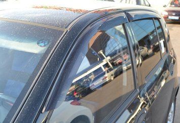 Дефлектор окон для Hyundai Getz Hb 5d 2002 VL Tuning, накладные козырьки для боковых окон для Хюндай 4234ew261 фото