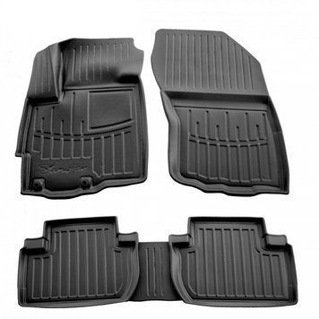 Коврики Mitsubishi Outlander XL (2006-2012) 3D комплект ковриков из 5 штук 2757668111 фото