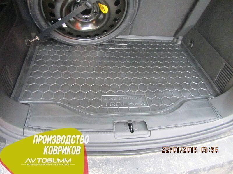 Килимок у багажник Chevrolet Tracker 2013- Автогум (Avto-Gumm) 11454 фото