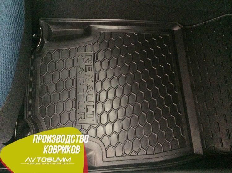 Автоковрики салона резиновые в Renault Captur 2015-, комплект автомобильных ковриков Автогум (Avto-Gumm) 11267 фото