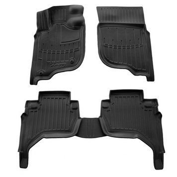 Автоковрики MITSUBISHI Lancer X (2007-2015) комплект 3D ковриков из 5 штук 2757668113 фото