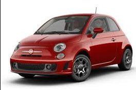 Дефлектори вікон Fiat 500 (312) 3d 2007- VL Tuning 123049 фото