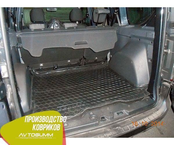 Коврик в багажник Renault Dokker 2013- Автогум (Avto-Gumm) 11708 фото