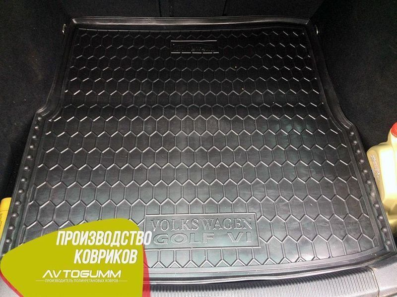 Килимок у багажник Volkswagen Golf 6 2009 &mdash; Universal Автогум (Avto-Gumm) 11818 фото