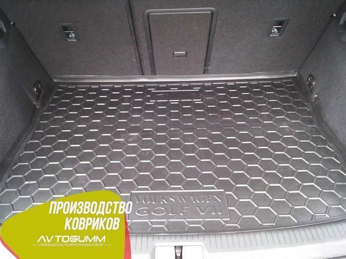 Коврик в багажник Volkswagen Golf 7 2013- (hatchback) Автогум (Avto-Gumm) 11819 фото