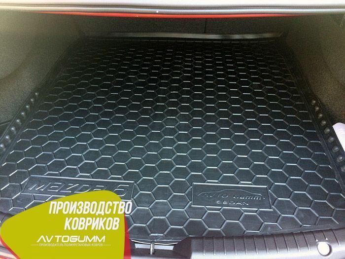 Килимок у багажник Mazda 6 2013-Sedan Автогум (Avto-Gumm) 11610 фото