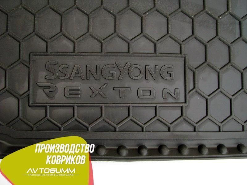 Авто коврик в багажник SsangYong Rexton 2/W 2007- (Avto-Gumm) Автогум 11760 фото