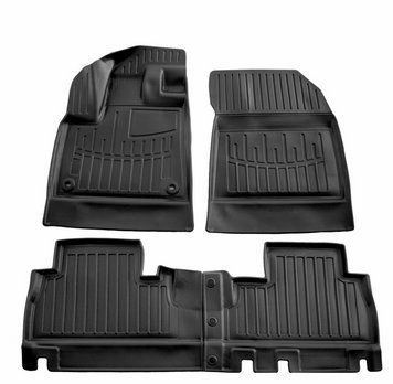 Килимки Citroen Berlingo III (2018-...) (without armrest) комплект 3D килимків із 4 штук 2726045995 фото
