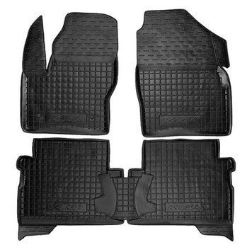 Автоковрики с бортиками резиновые в Ford Kuga 2013- Автогум (Avto-Gumm) для салона противоскользящие 11012 фото